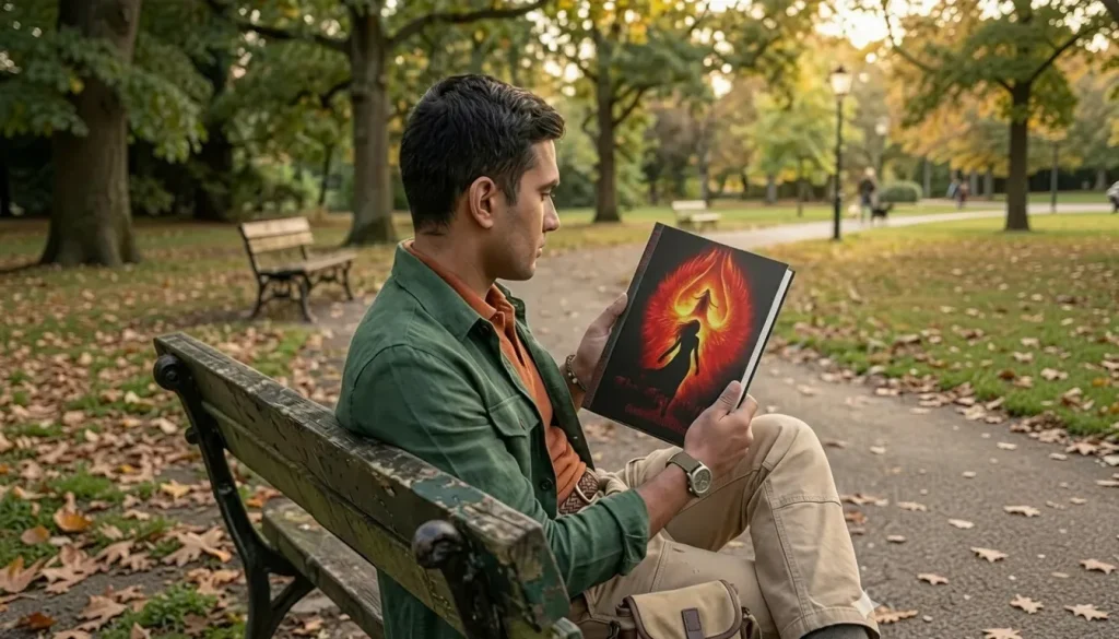 The Fire Within, a fantasy where destiny burns through ashes, power rises from chaos, and one soul must face an eternal fiery fate.